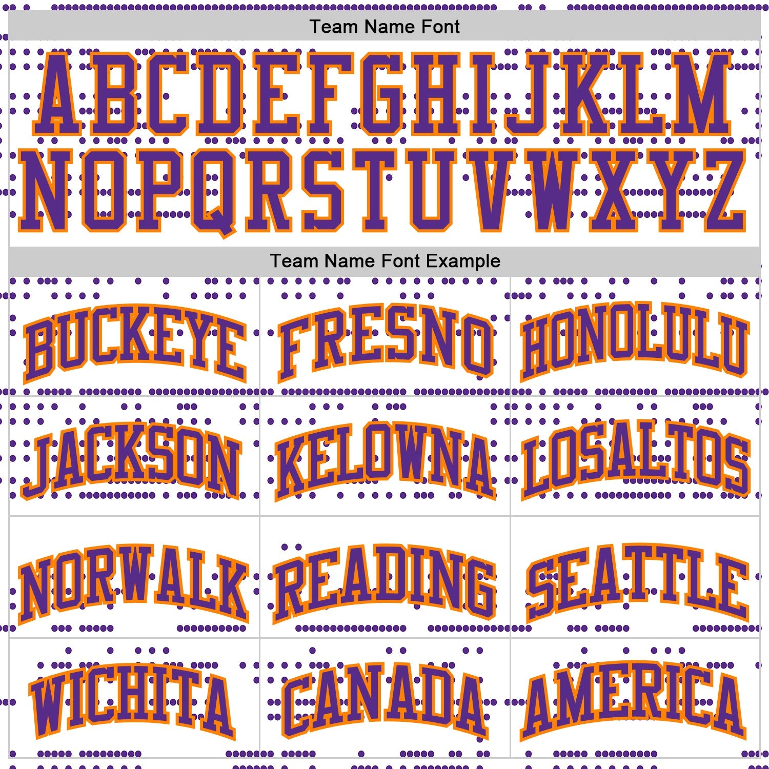 Custom White Purple-Bay Orange Gradient Dot Round Neck Sublimation Basketball Uniform Jersey view 3