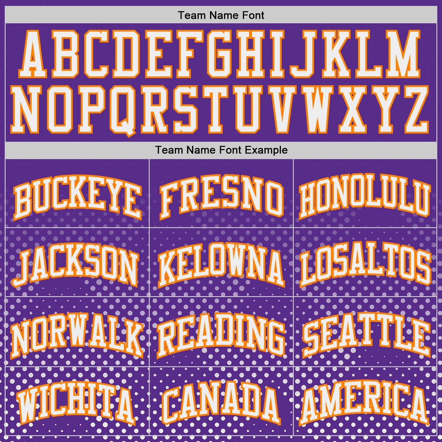 Custom Purple White-Bay Orange Gradient Dot Round Neck Sublimation Basketball Uniform Jersey view 3