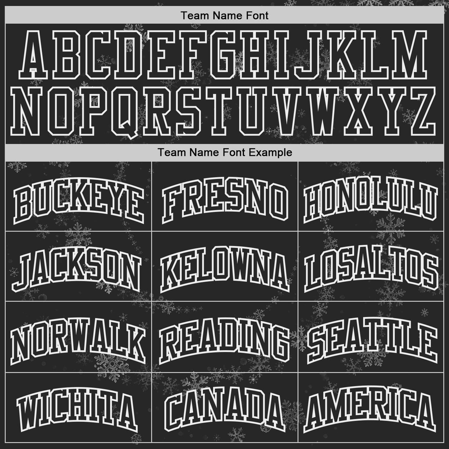 Custom Black-White Winter Snowflake Round Neck Sublimation Basketball Uniform Jersey view 3