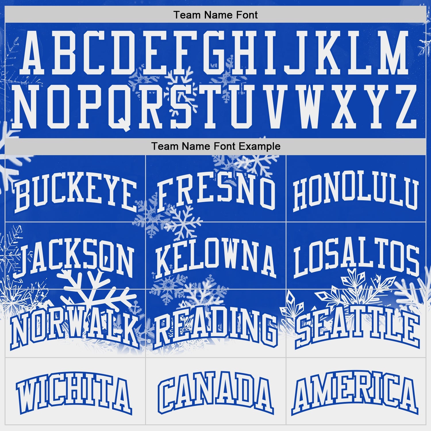 Custom Thunder Blue White-Red Winter Snowflake Gradient Round Neck Sublimation Basketball Uniform Jersey view 3