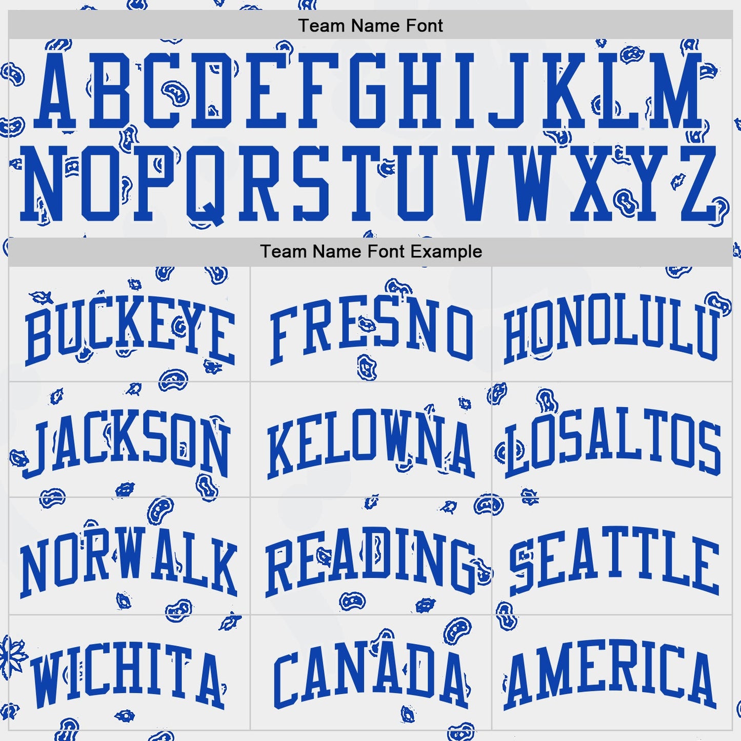 Custom White Red-Thunder Blue Paisley Bandana Patchwork Round Neck Sublimation Basketball Uniform Jersey view 3