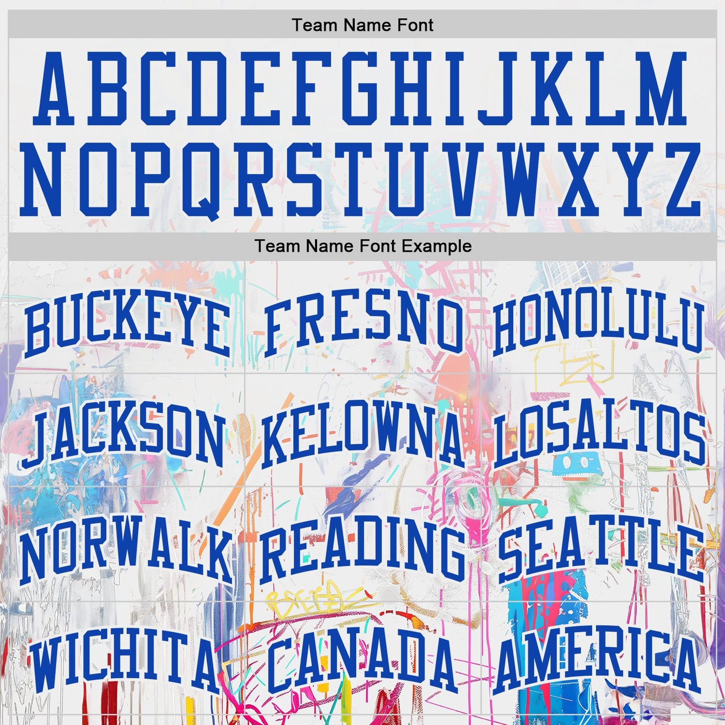 Custom White Red-Thunder Blue Hiphop Street Graffiti Round Neck Sublimation Basketball Uniform Jersey view 3