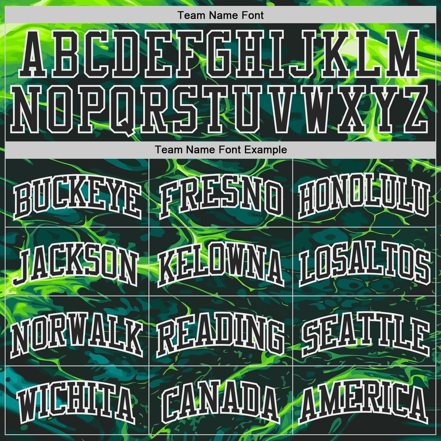 Custom Green Black-White Psychedelic Acid Fluid Round Neck Sublimation Basketball Uniform Jersey view 3