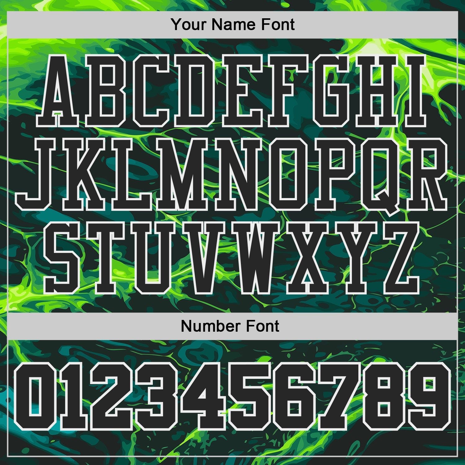 Custom Green Black-White Psychedelic Acid Fluid Round Neck Sublimation Basketball Uniform Jersey view 4