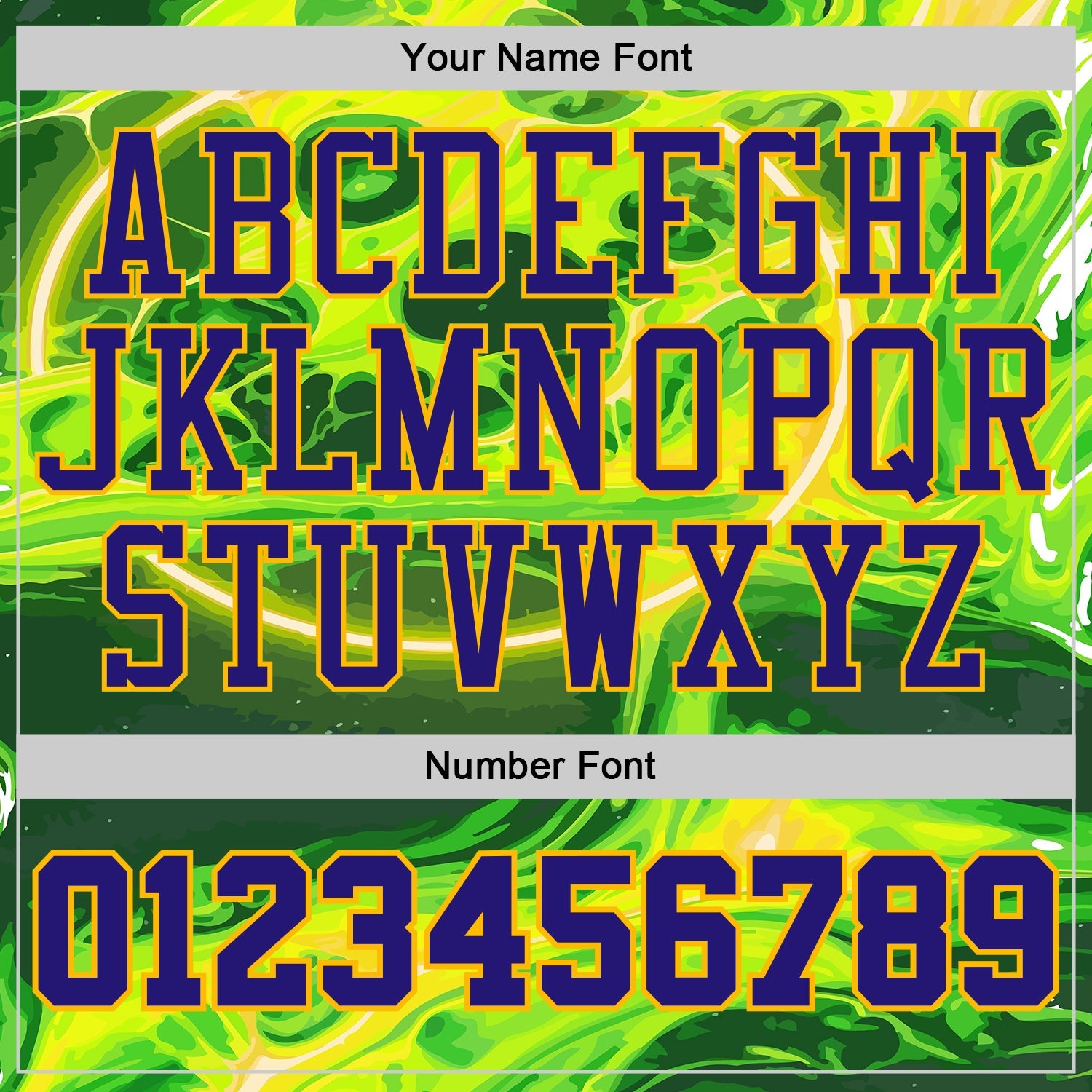 Custom Green Dark Purple-Gold Psychedelic Acid Fluid Round Neck Sublimation Basketball Uniform Jersey view 4