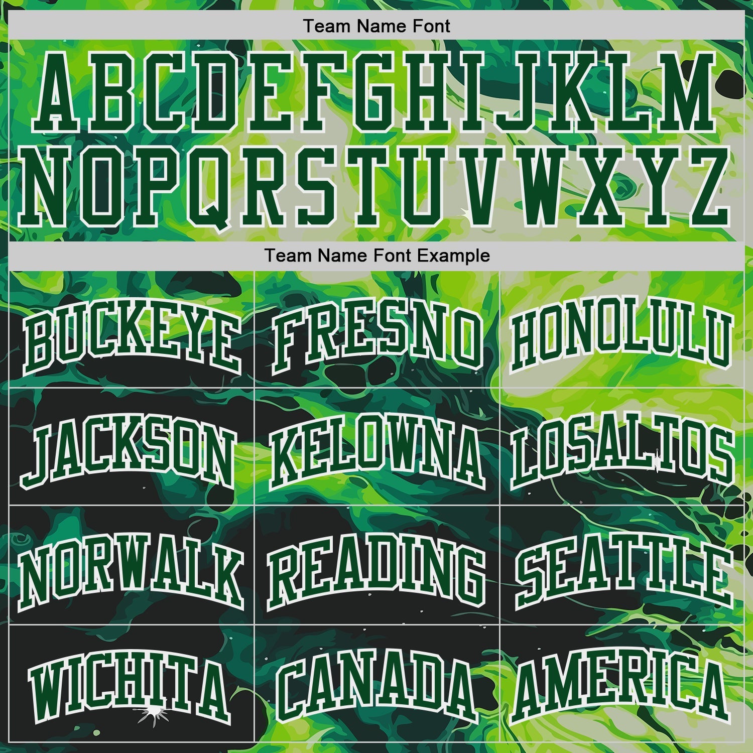 Custom Green Black-White Psychedelic Acid Fluid Round Neck Sublimation Basketball Uniform Jersey view 3