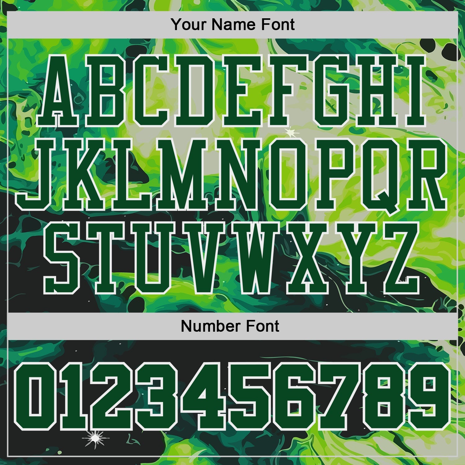 Custom Green Black-White Psychedelic Acid Fluid Round Neck Sublimation Basketball Uniform Jersey view 4