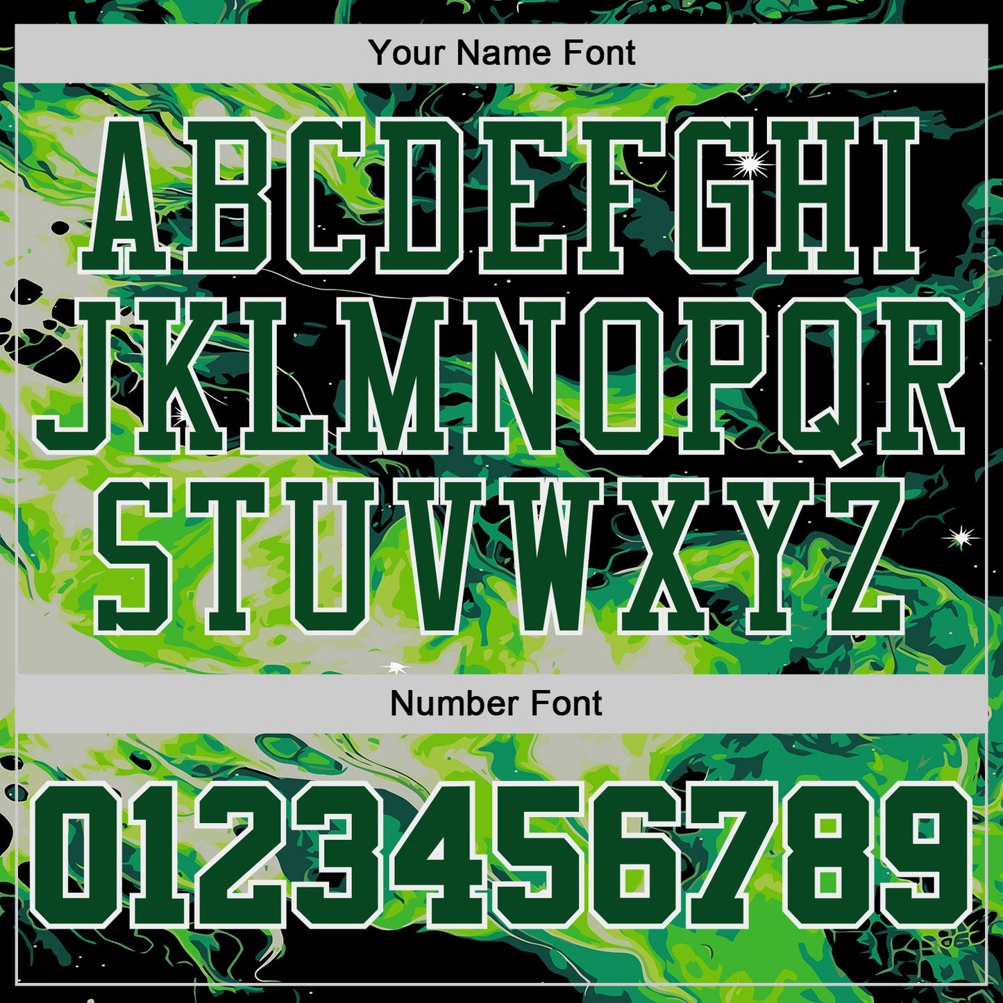Custom Black Green-White Psychedelic Acid Fluid Round Neck Sublimation Basketball Uniform Jersey view 4