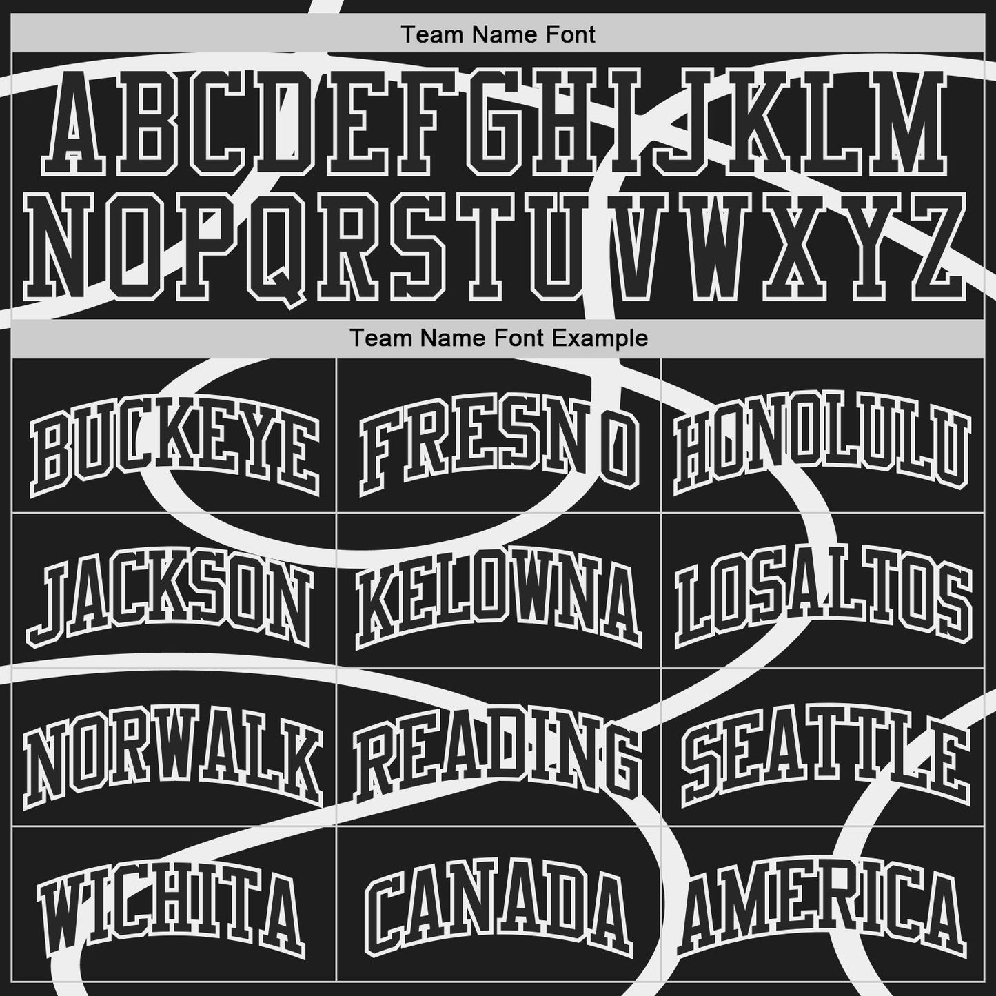 Custom Black-White Abstract Curved Lines Round Neck Sublimation Basketball Uniform Jersey view 3
