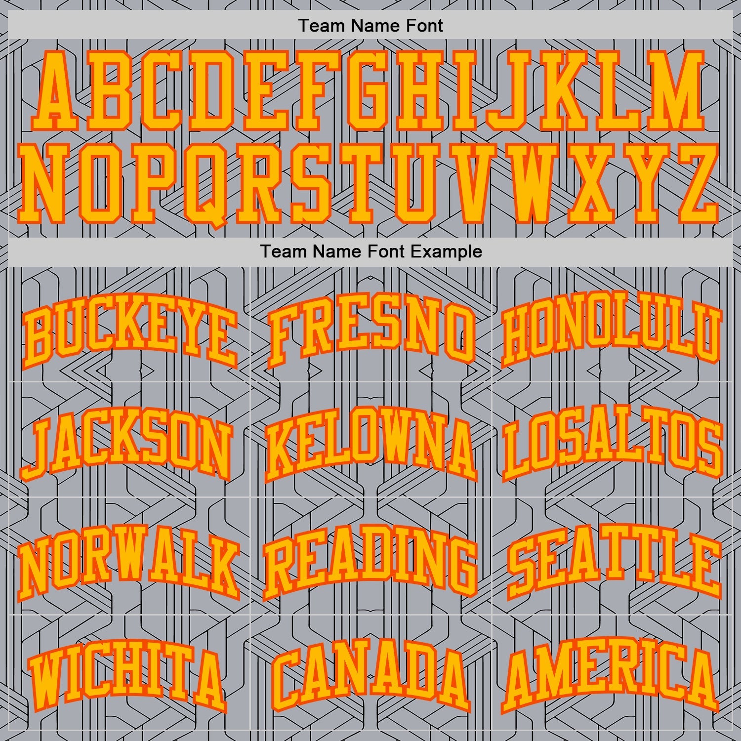 Custom Gray Gold Black-Orange Abstract Tech Geometric Lines Round Neck Sublimation Basketball Uniform Jersey view 3