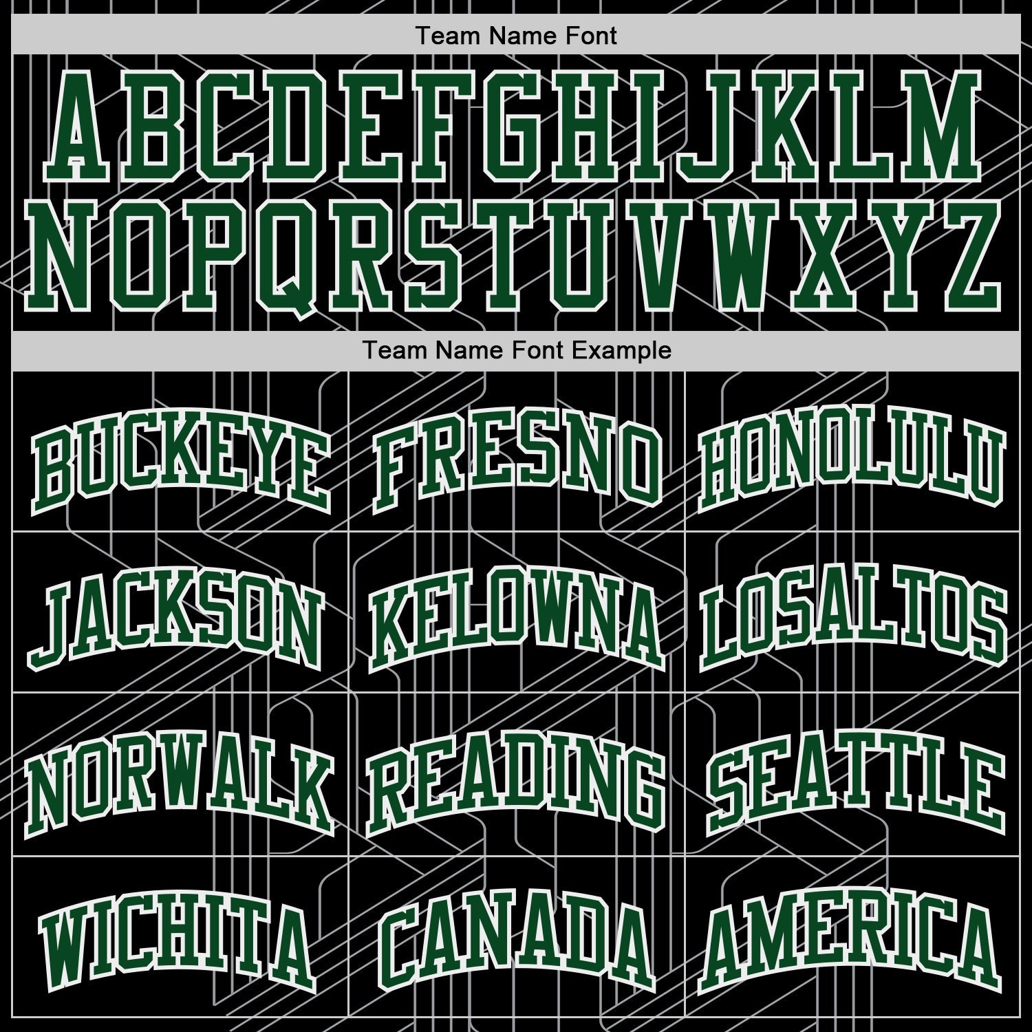 Custom Black Green-White Abstract Tech Geometric Lines Round Neck Sublimation Basketball Uniform Jersey view 3