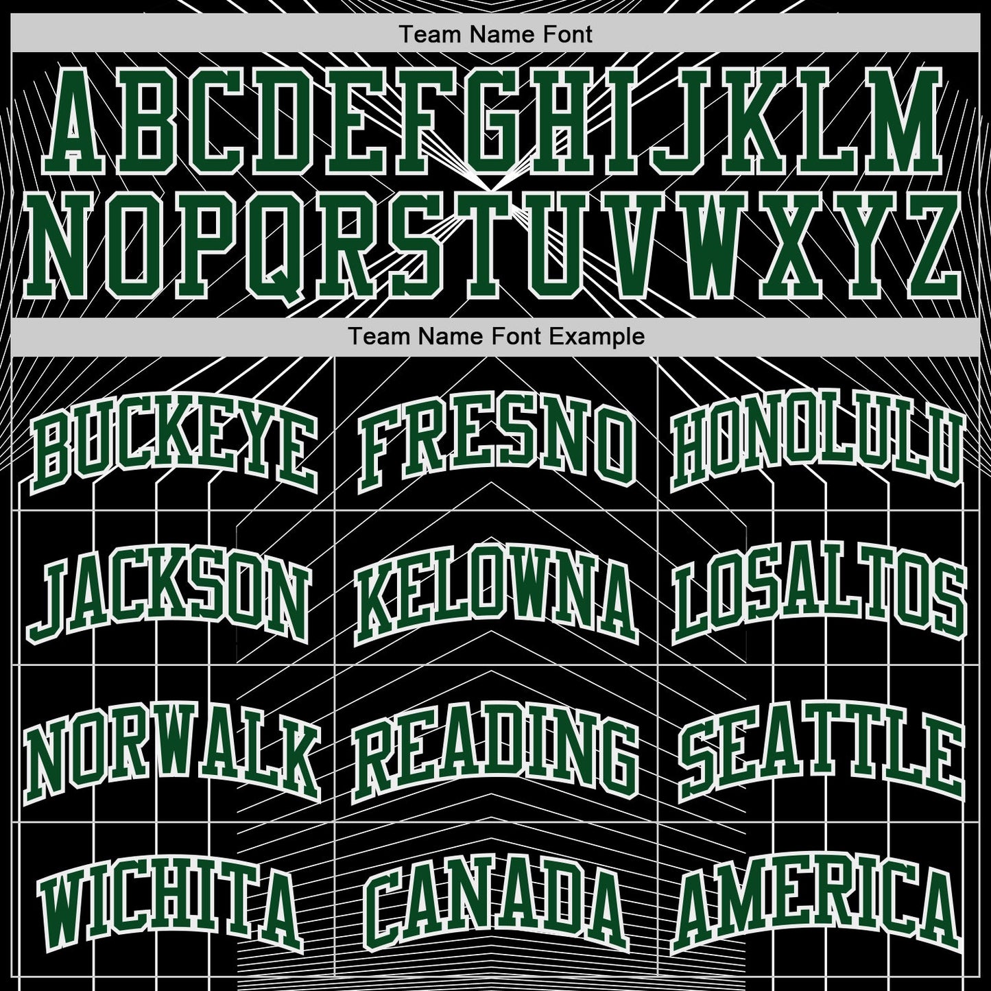 Custom Black Green-White Abstract Tech Geometric Lines Round Neck Sublimation Basketball Uniform Jersey view 3