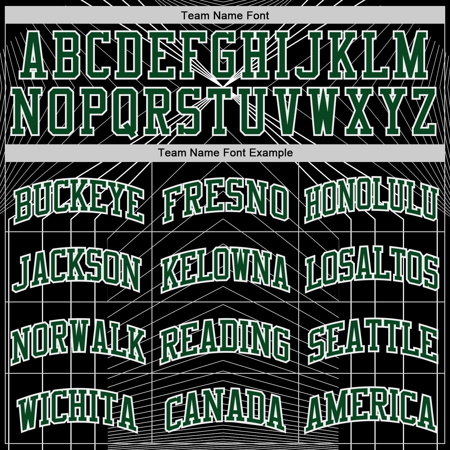 Custom Black Green-White Abstract Tech Geometric Lines Round Neck Sublimation Basketball Uniform Jersey view 3
