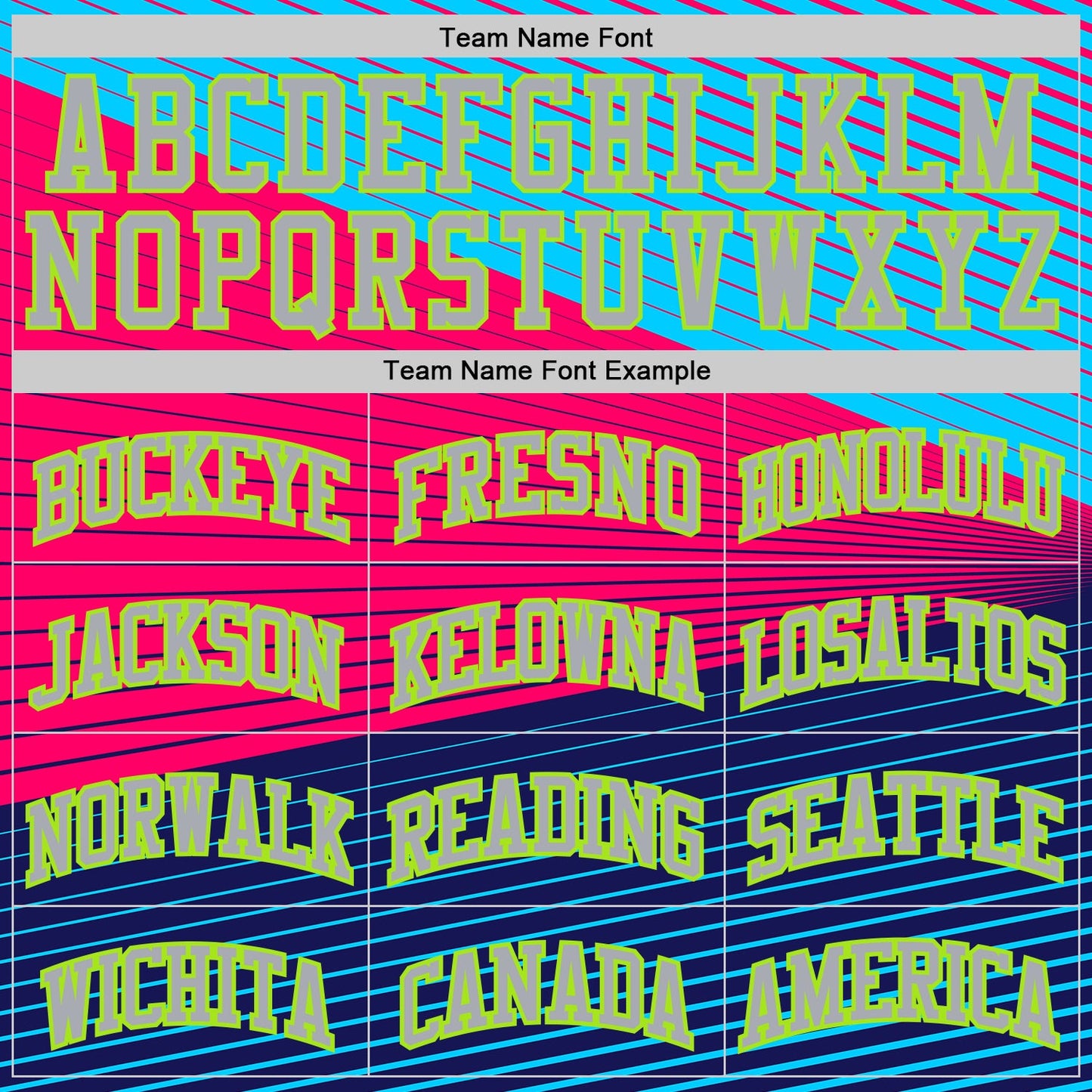 Custom Blue Gray Red-Neon Green Abstract Stripes Round Neck Sublimation Basketball Uniform Jersey view 3