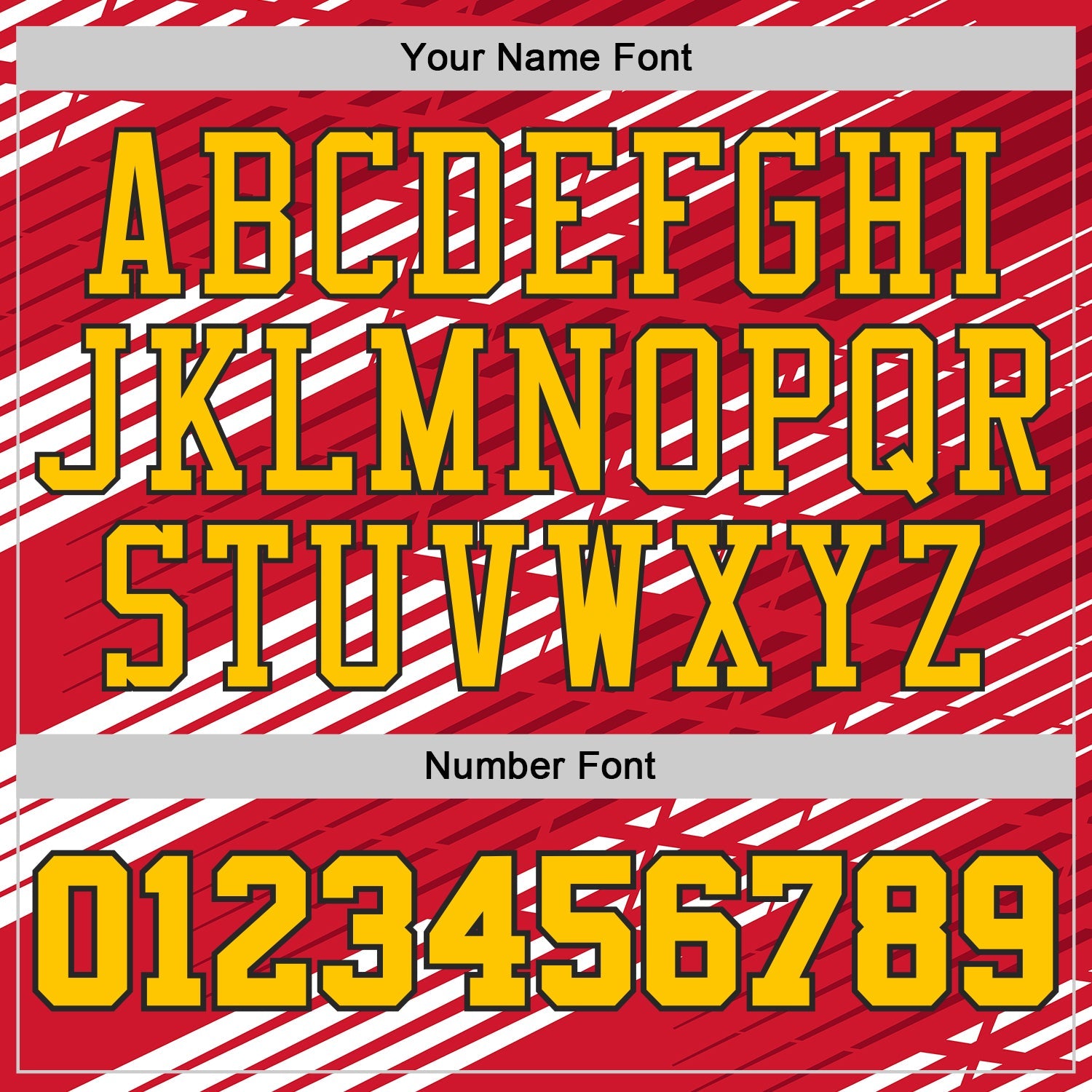 Custom Red Yellow White-Black Abstract Diagonal Stripes Round Neck Sublimation Basketball Uniform Jersey view 4