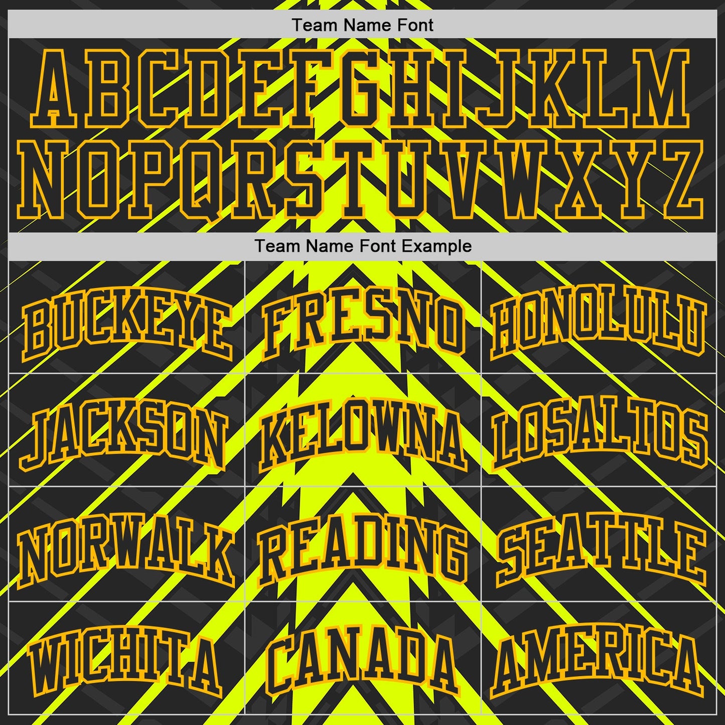 Custom Neon Yellow Black-Gold Abstract Arrow Round Neck Sublimation Basketball Uniform Jersey view 3