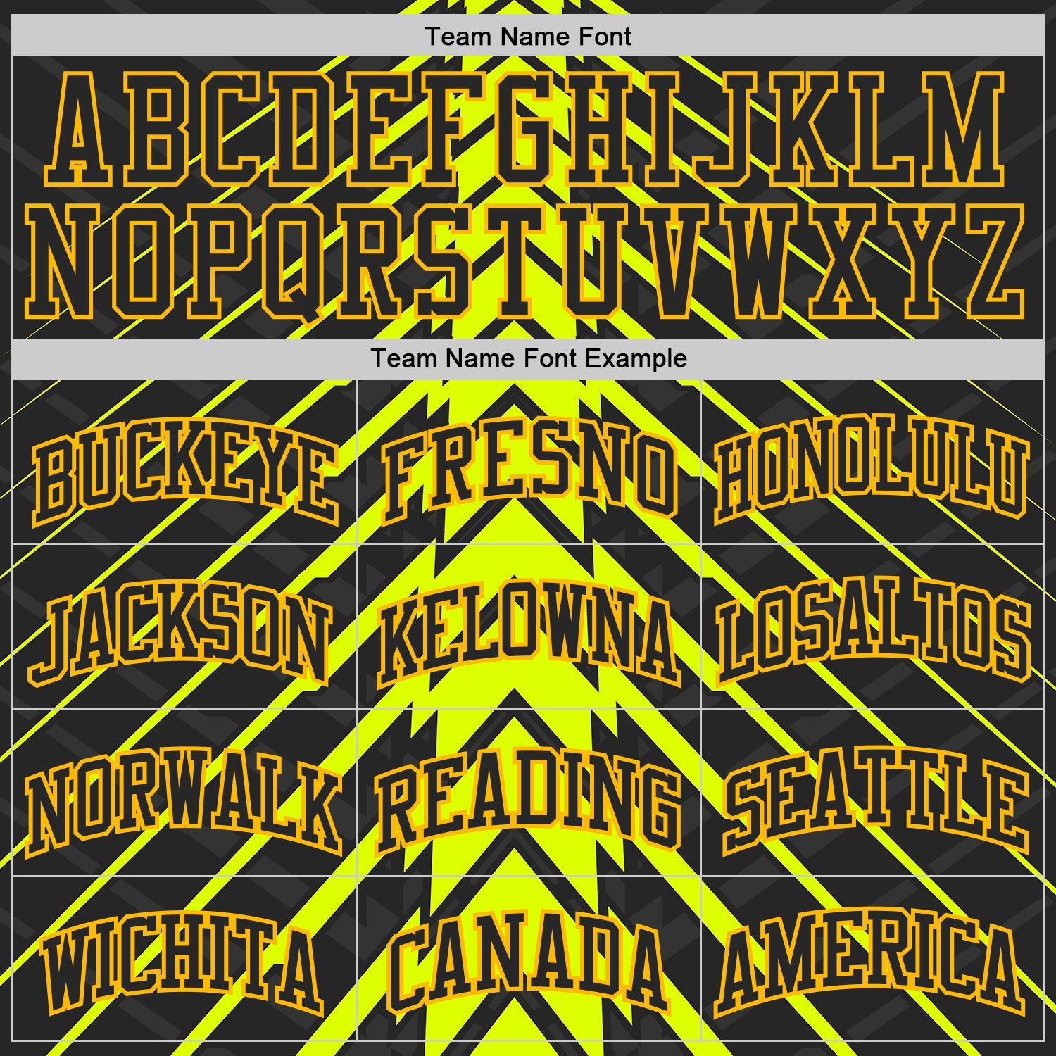 Custom Neon Yellow Black-Gold Abstract Arrow Round Neck Sublimation Basketball Uniform Jersey view 3
