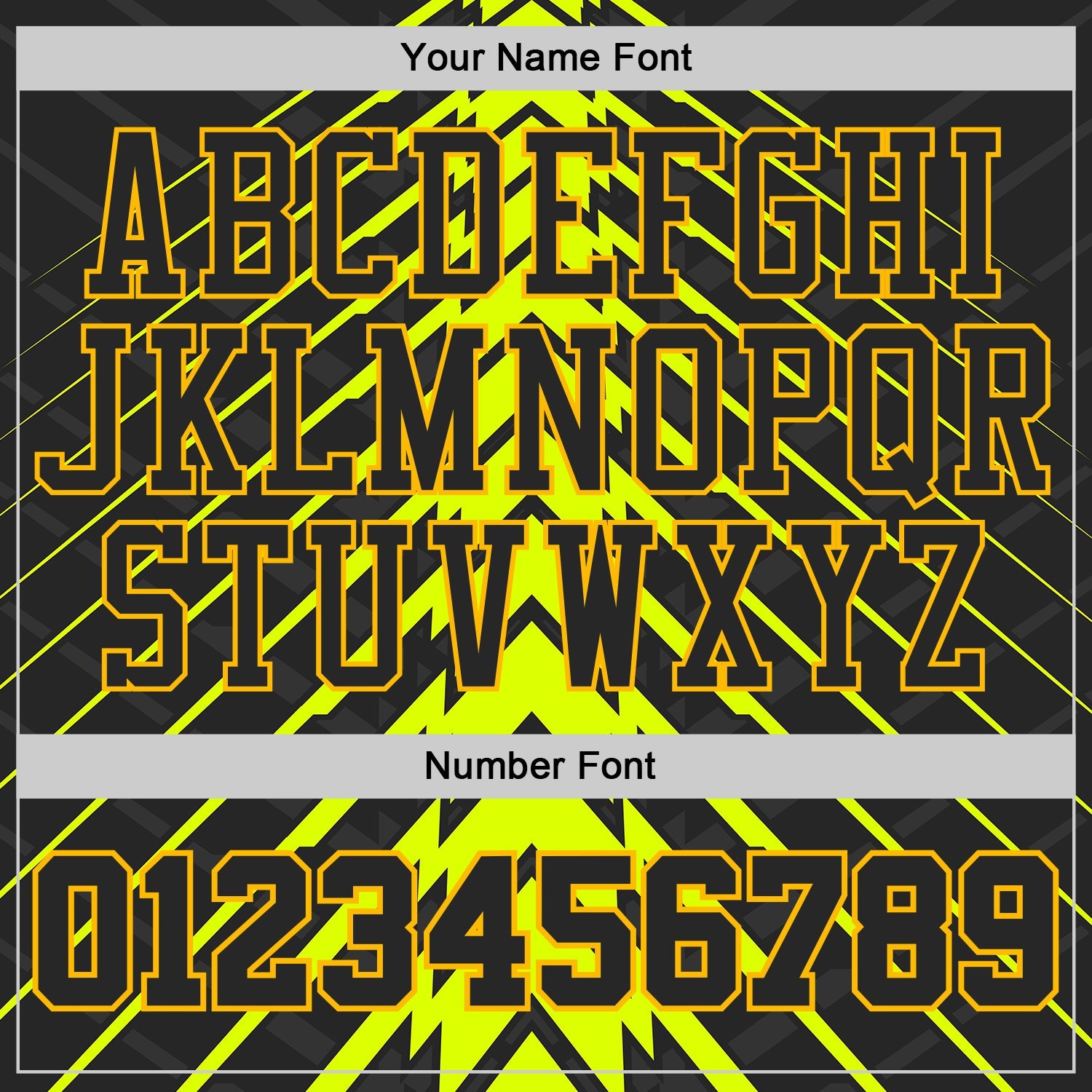 Custom Neon Yellow Black-Gold Abstract Arrow Round Neck Sublimation Basketball Uniform Jersey view 4