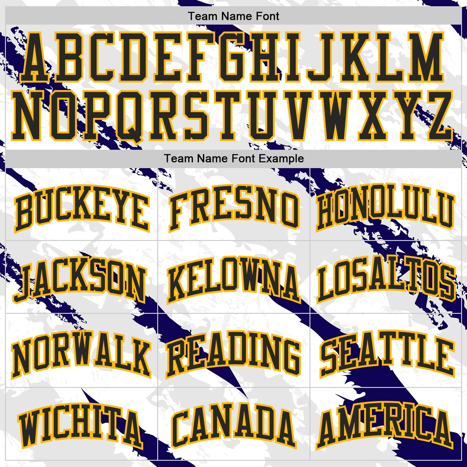 Custom White Black Blue-Gold Brush Stroke Paint Splash Round Neck Sublimation Basketball Uniform Jersey view 3