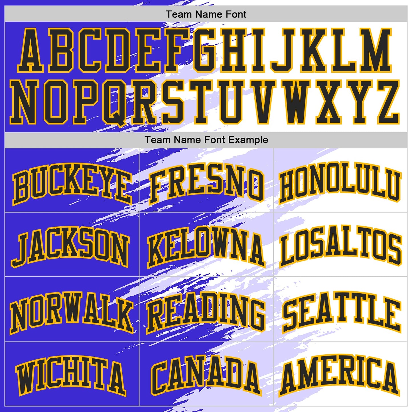 Custom White Black Blue-Gold Brush Stroke Paint Splash Round Neck Sublimation Basketball Uniform Jersey view 3