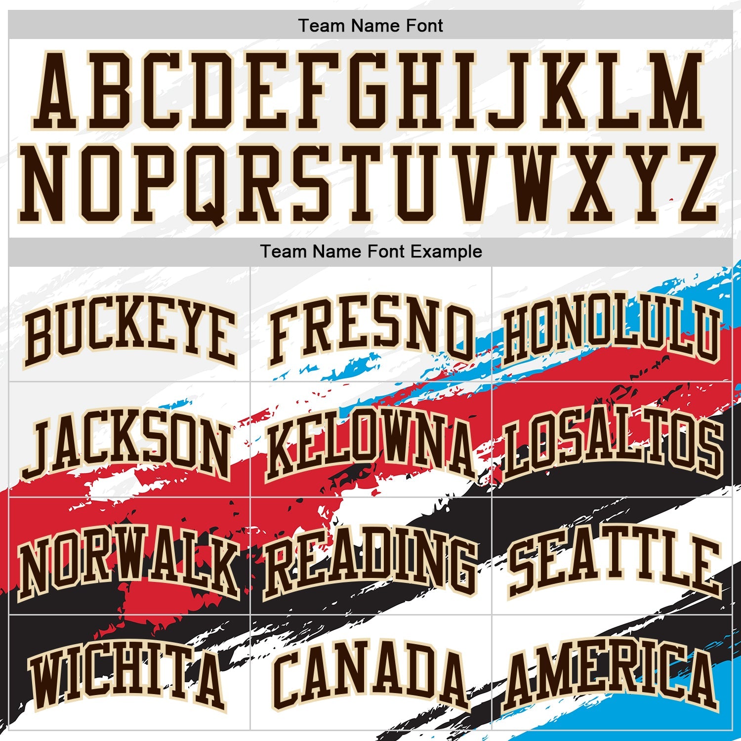 Custom White Brown Red Blue Black-Cream Brush Stroke Paint Splash Round Neck Sublimation Basketball Uniform Jersey view 3