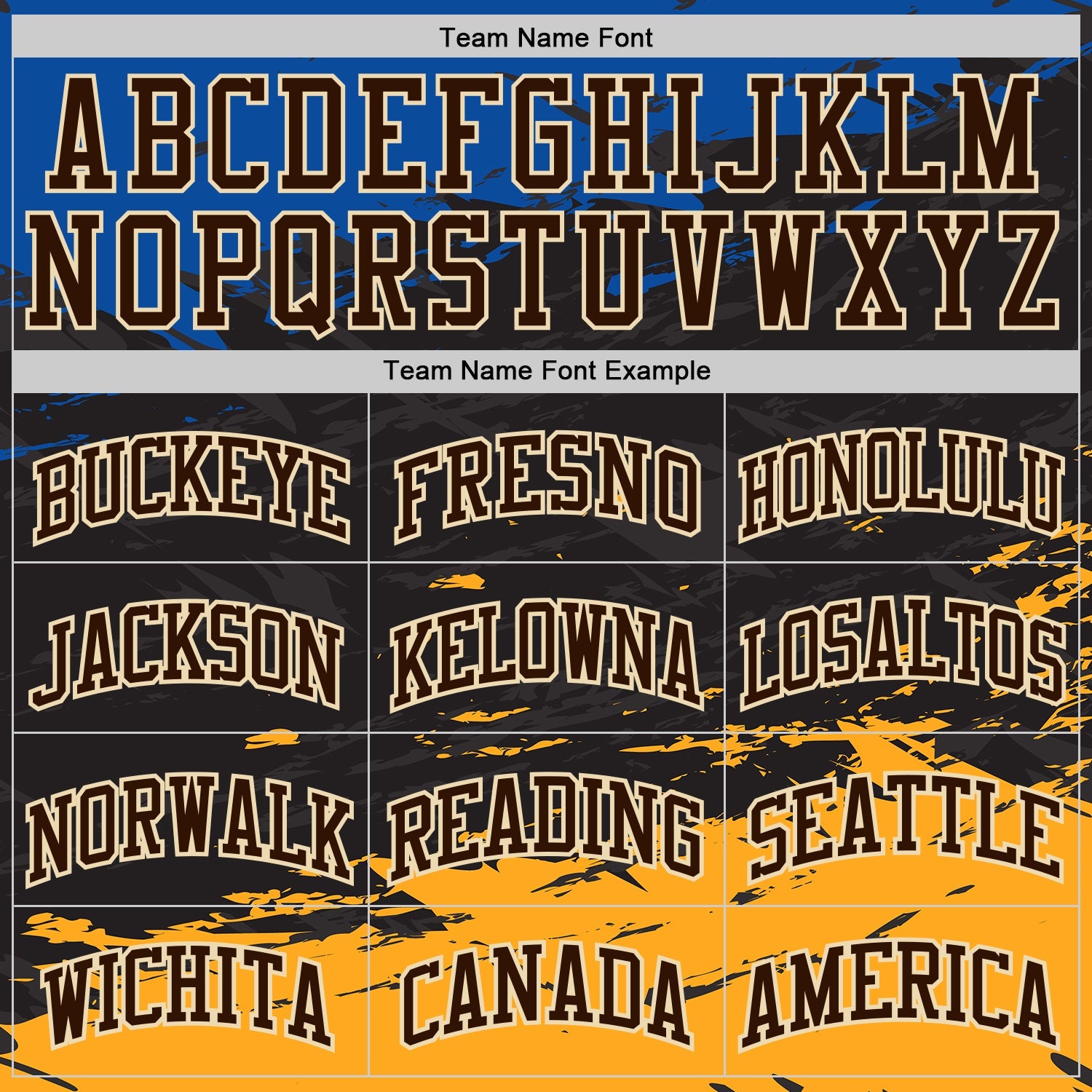 Custom Black Brown Blue Yellow-Cream Brush Stroke Paint Splash Round Neck Sublimation Basketball Uniform Jersey view 3
