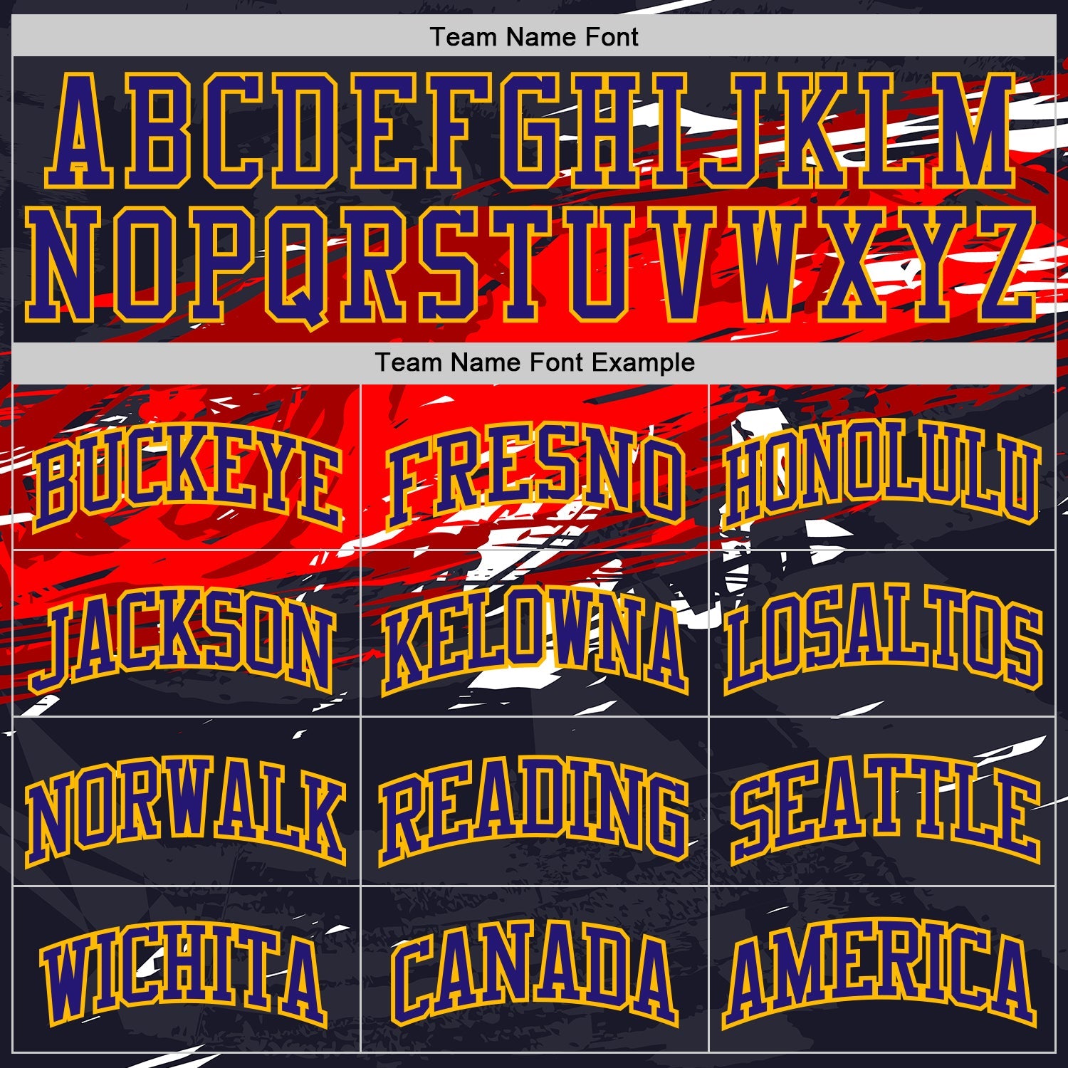 Custom Black Dark Purple Red-Gold Brush Stroke Paint Splash Round Neck Sublimation Basketball Uniform Jersey view 3