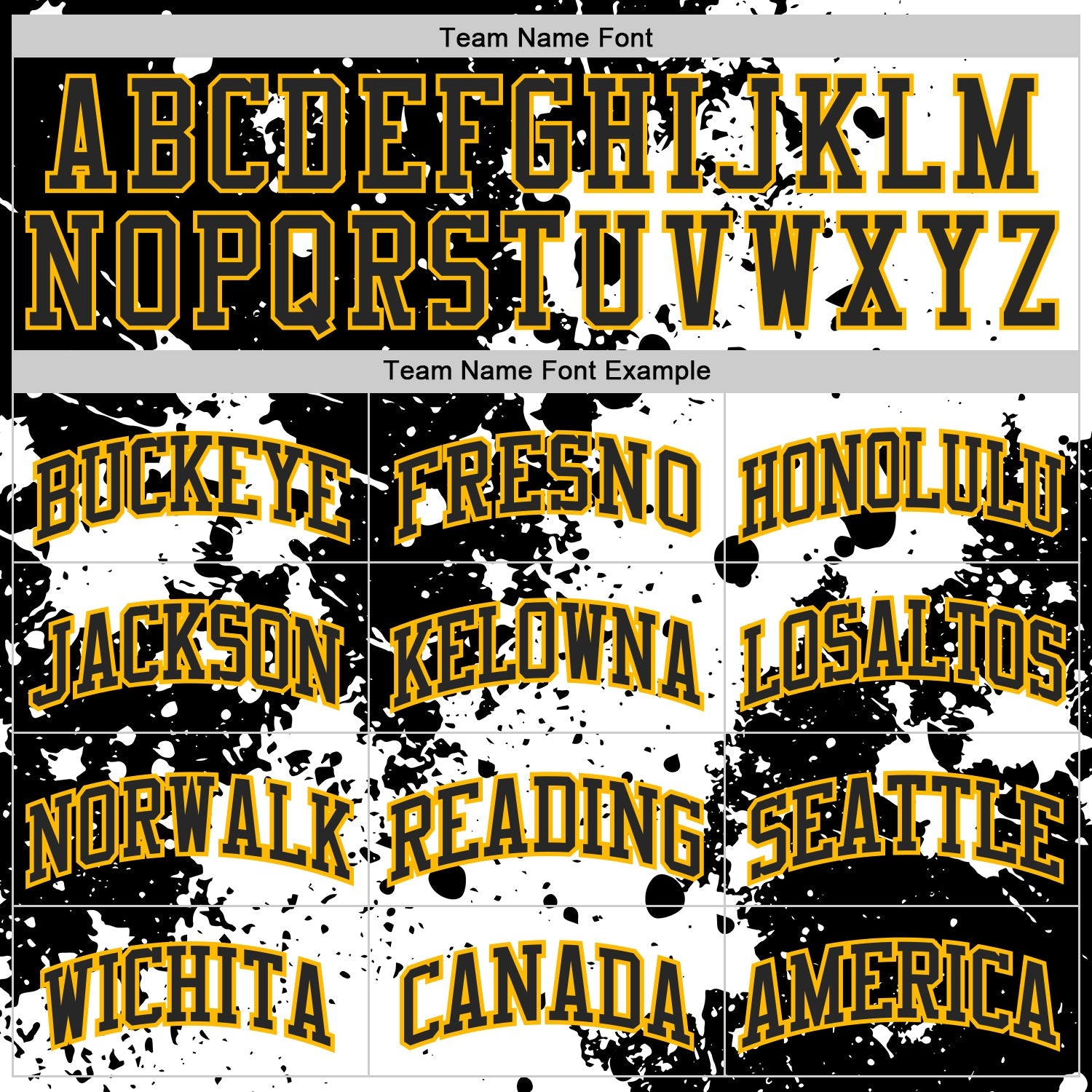 Custom White Black-Gold Paint Splatter Round Neck Sublimation Basketball Uniform Jersey view 3