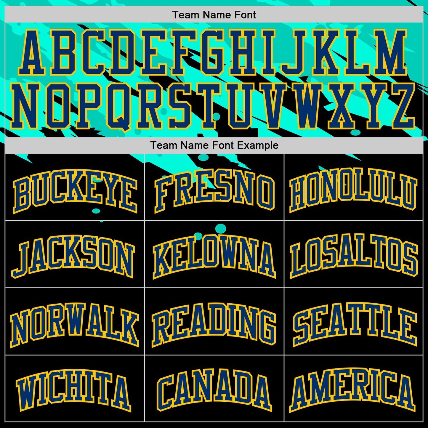 Custom Black US Navy Blue Ice Blue-Yellow Brush Stroke Paint Splash Round Neck Sublimation Basketball Uniform Jersey view 3