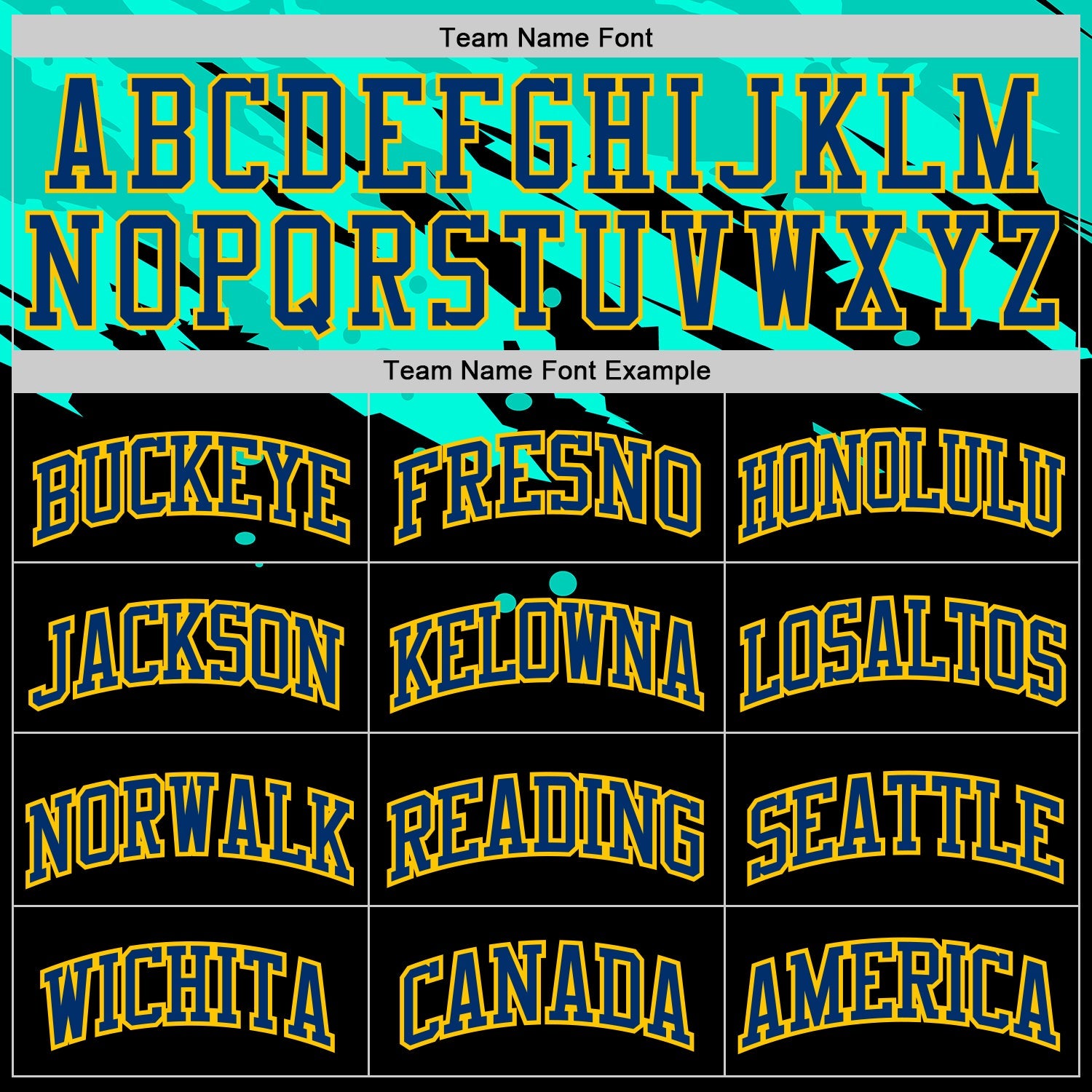 Custom Black US Navy Blue Ice Blue-Yellow Brush Stroke Paint Splash Round Neck Sublimation Basketball Uniform Jersey view 3