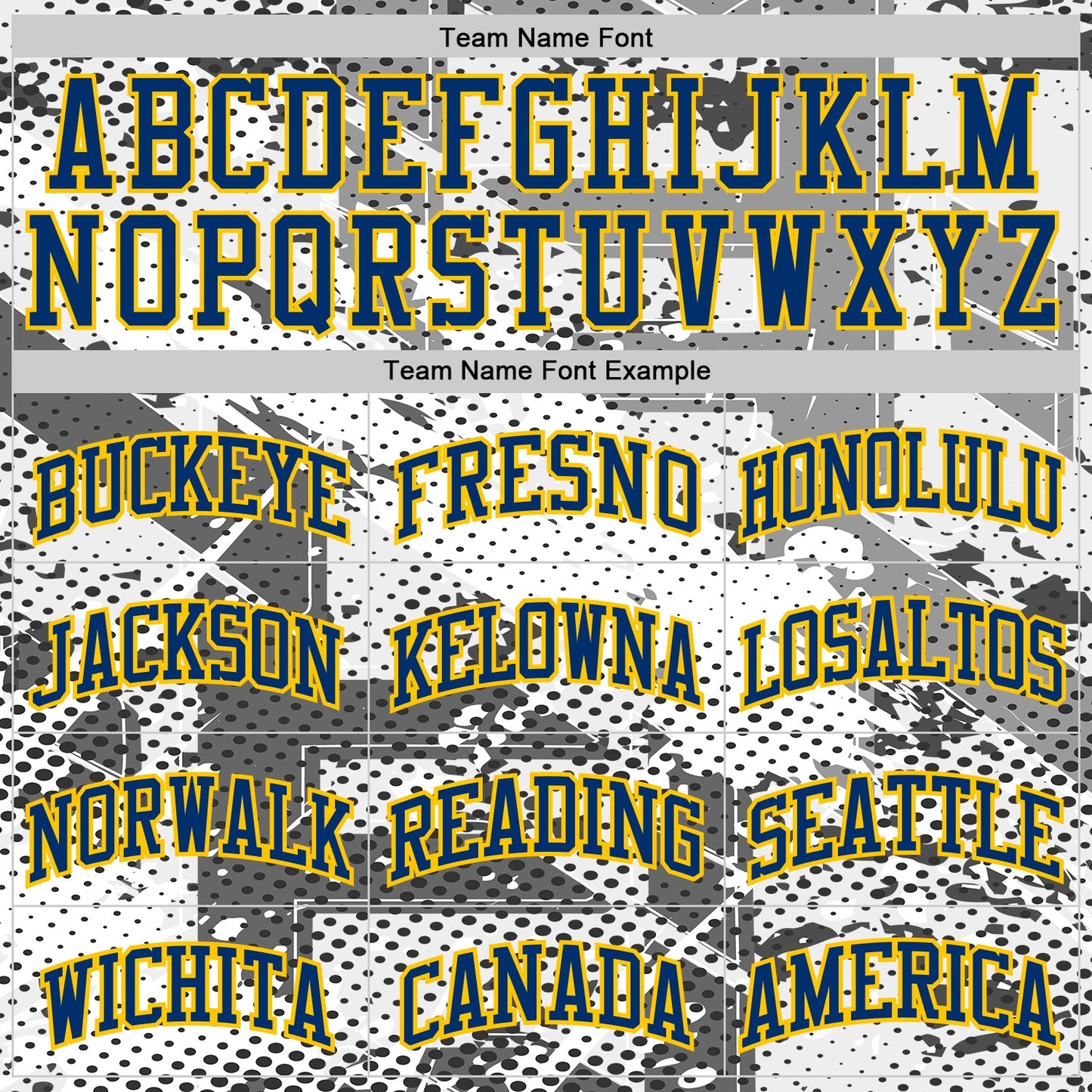 Custom White US Navy Blue Gray-Yellow Vintage Geometric Dot Round Neck Sublimation Basketball Uniform Jersey view 3