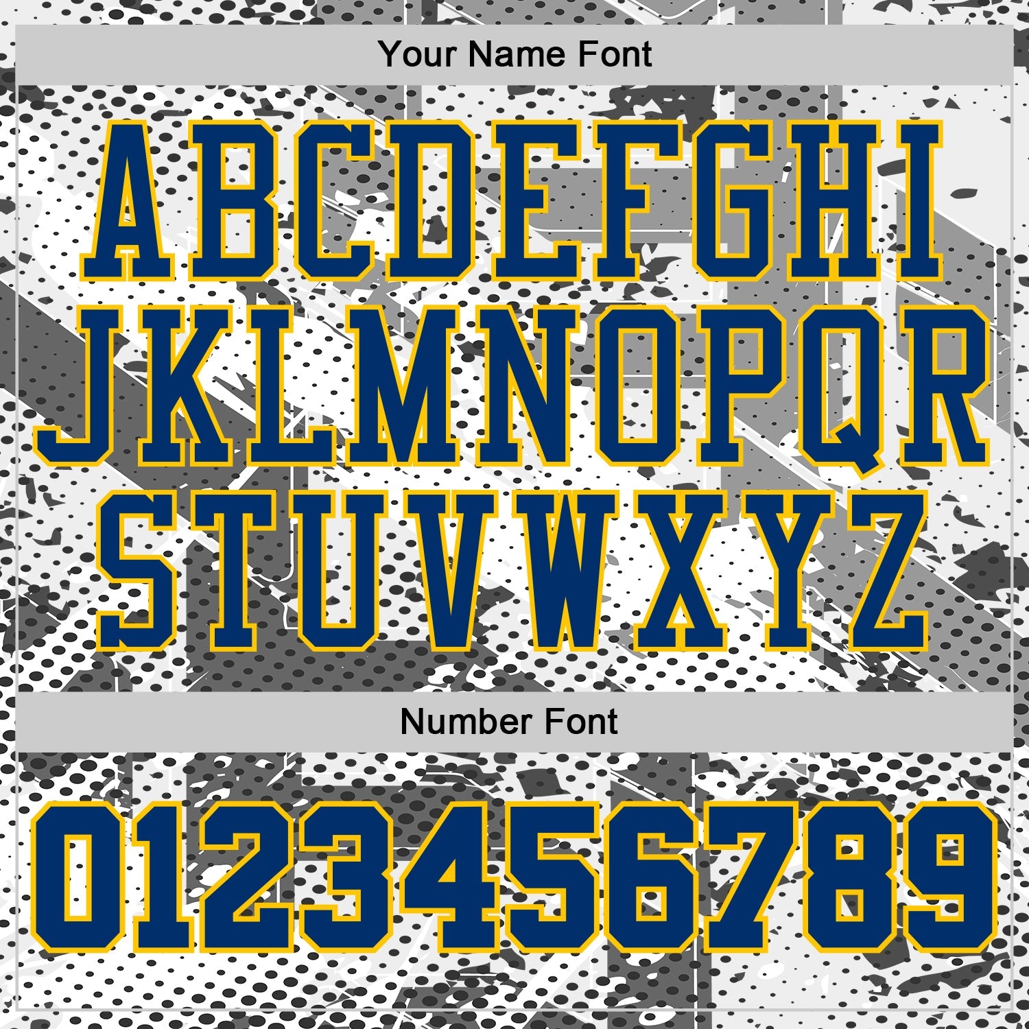 Custom White US Navy Blue Gray-Yellow Vintage Geometric Dot Round Neck Sublimation Basketball Uniform Jersey view 4
