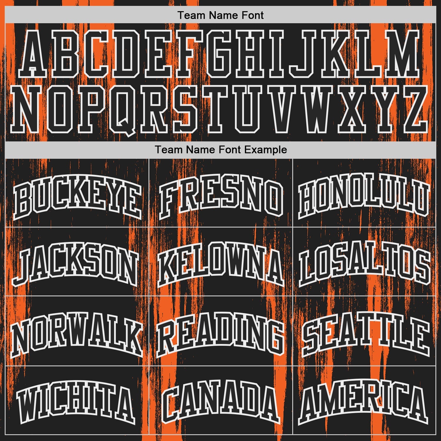 Custom Black Orange-White Vintage Brush Stroke Round Neck Sublimation Basketball Uniform Jersey view 3