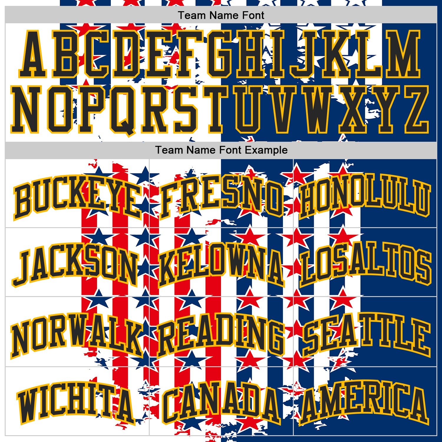 Custom White Black Blue Red-Gold Retro American Flag Round Neck Sublimation Basketball Uniform Jersey view 3
