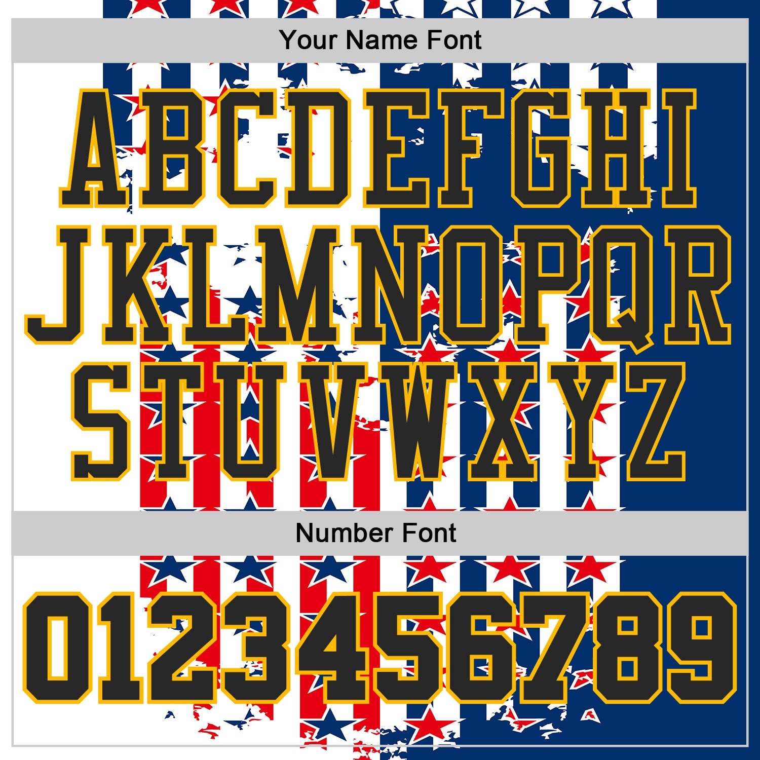 Custom White Black Blue Red-Gold Retro American Flag Round Neck Sublimation Basketball Uniform Jersey view 4