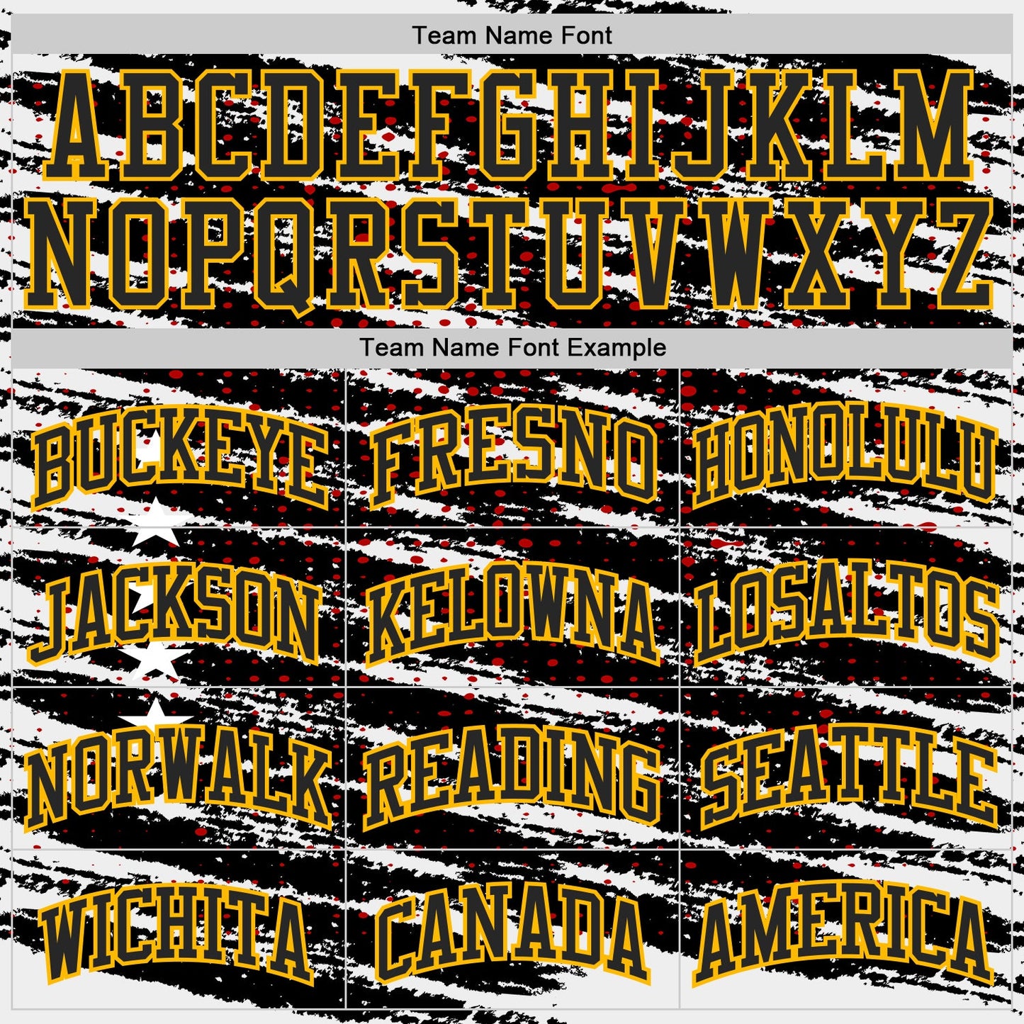 Custom White Black Red-Gold Vintage Brush Stroke Round Neck Sublimation Basketball Uniform Jersey view 3