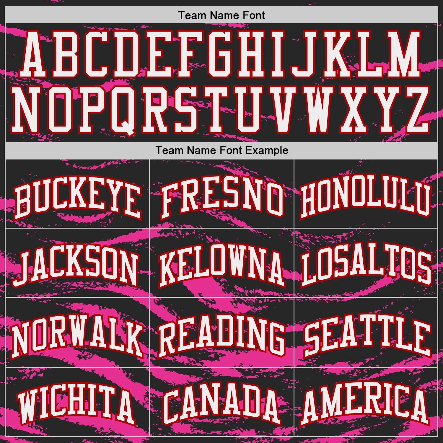 Custom Black White Pink-Red Vintage Brush Stroke Round Neck Sublimation Basketball Uniform Jersey view 3