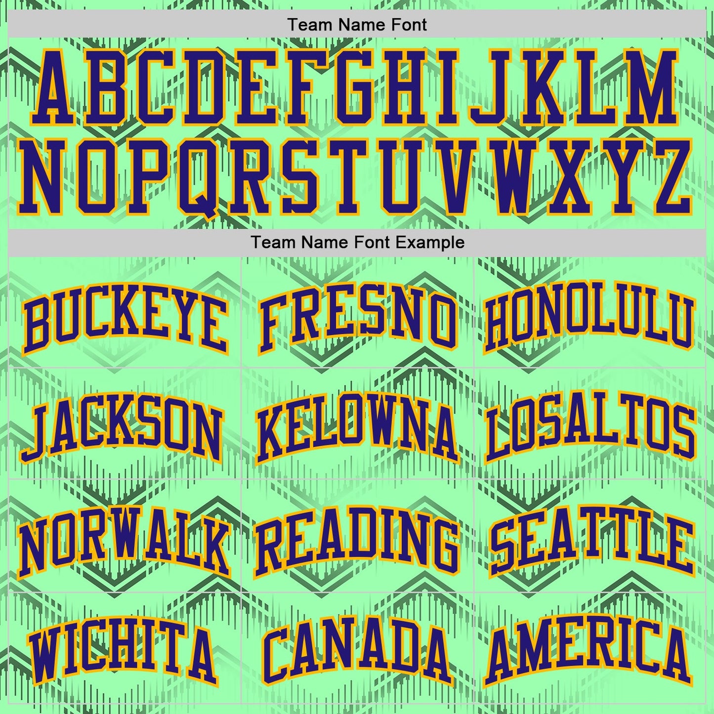 Custom Pea Green Dark Purple-Gold Gradient Geometric Chevron Round Neck Sublimation Basketball Uniform Jersey view 3
