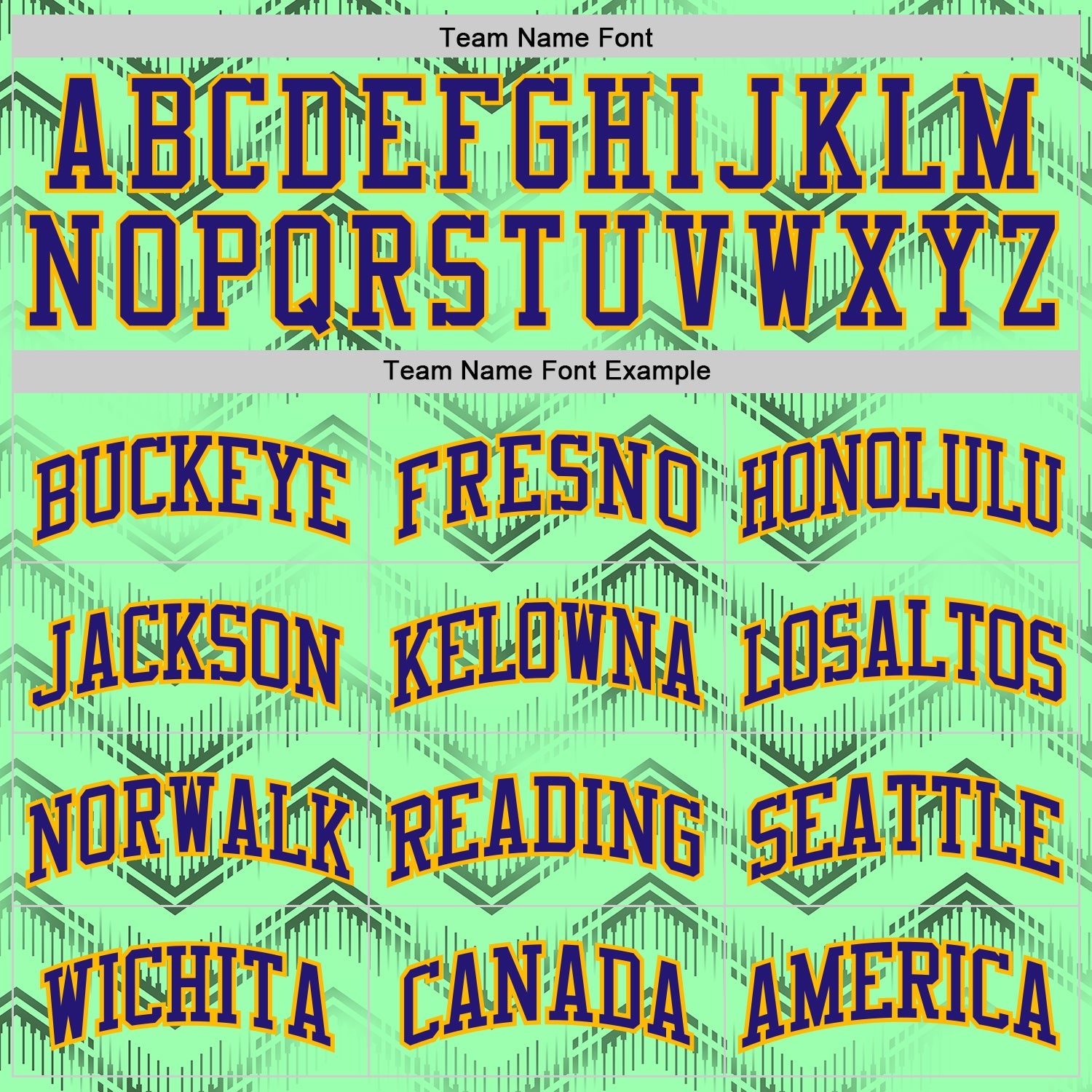 Custom Pea Green Dark Purple-Gold Gradient Geometric Chevron Round Neck Sublimation Basketball Uniform Jersey view 3
