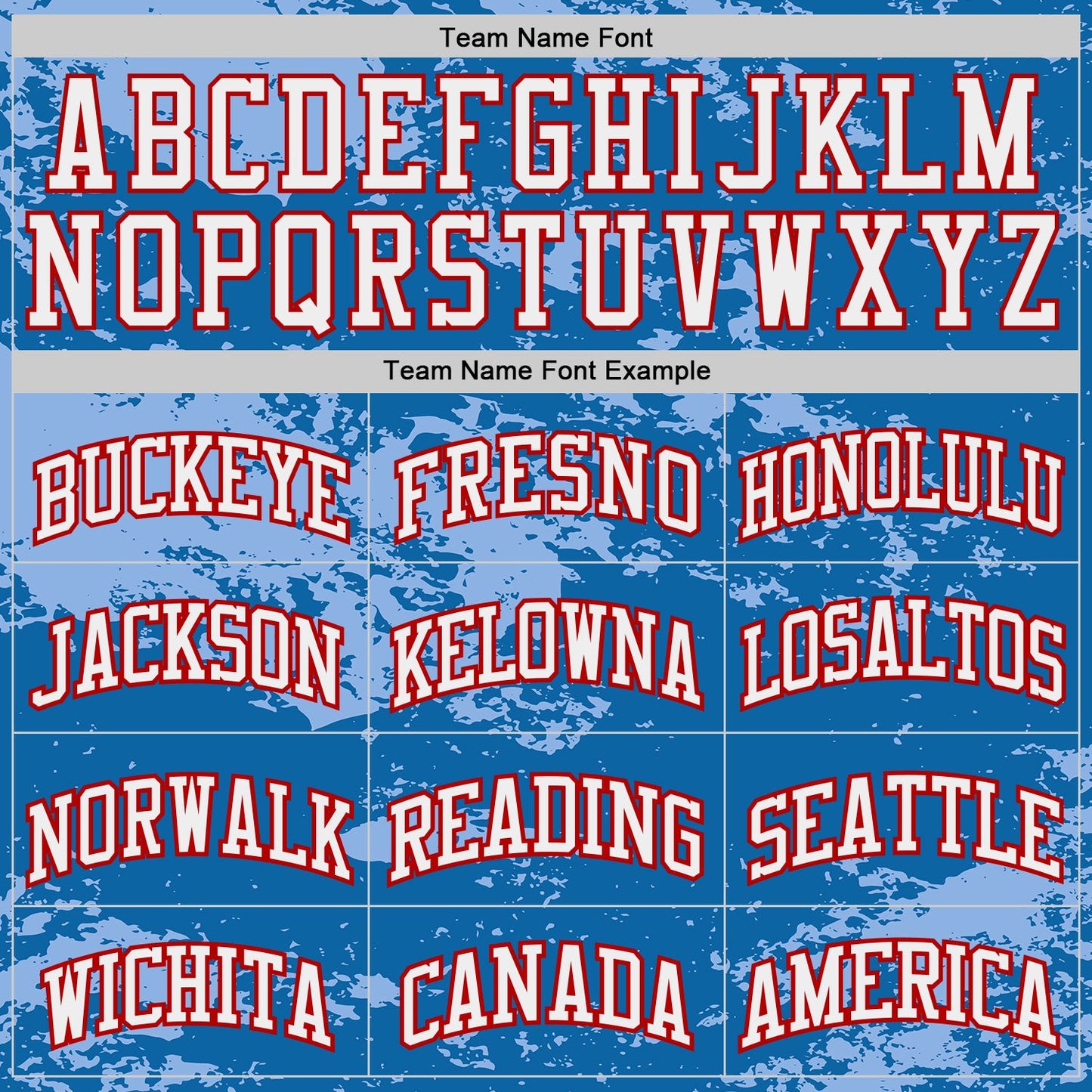 Custom Blue White-Red Vintage Brush Stroke Round Neck Sublimation Basketball Uniform Jersey view 3