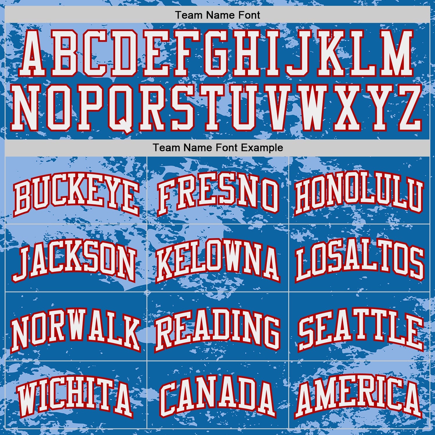 Custom Blue White-Red Vintage Brush Stroke Round Neck Sublimation Basketball Uniform Jersey view 3