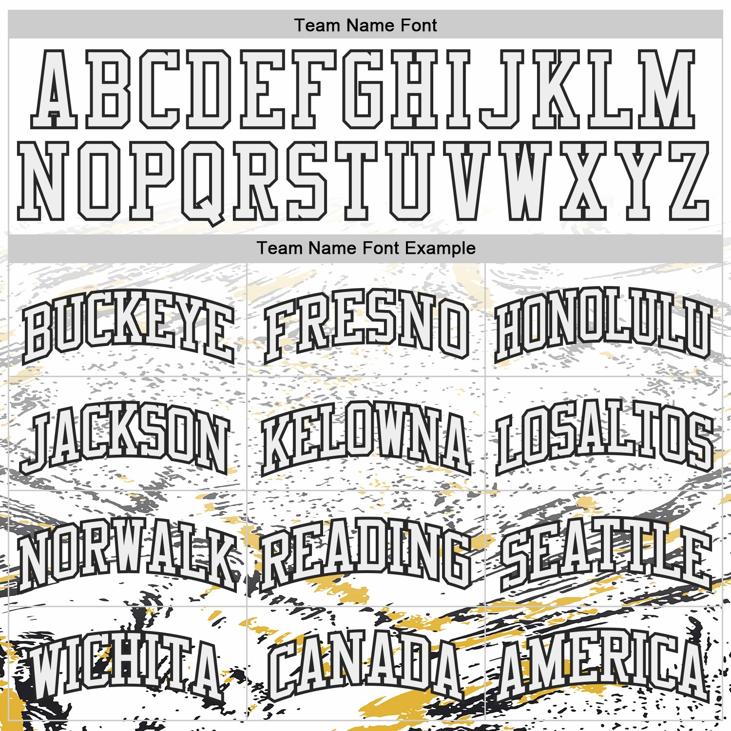 Custom White Yellow-Black Vintage Brush Stroke Round Neck Sublimation Basketball Uniform Jersey view 3