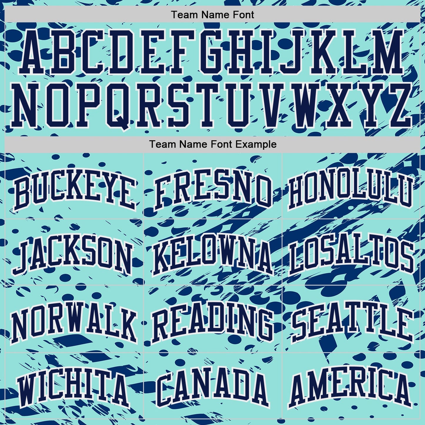 Custom Ice Blue Navy-White Grunge Paint Splatter Brush Stroke Round Neck Sublimation Basketball Uniform Jersey view 3