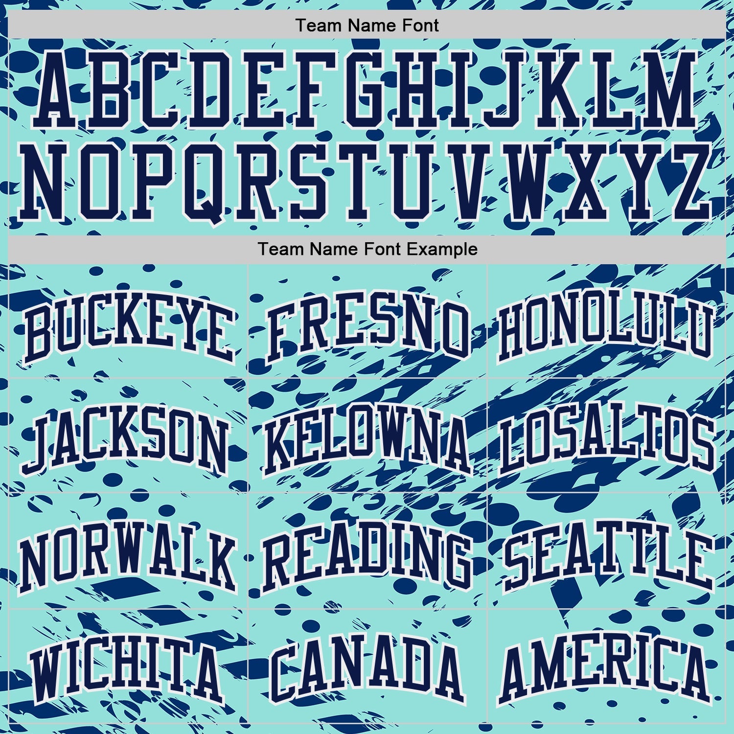 Custom Ice Blue Navy-White Grunge Paint Splatter Brush Stroke Round Neck Sublimation Basketball Uniform Jersey view 3