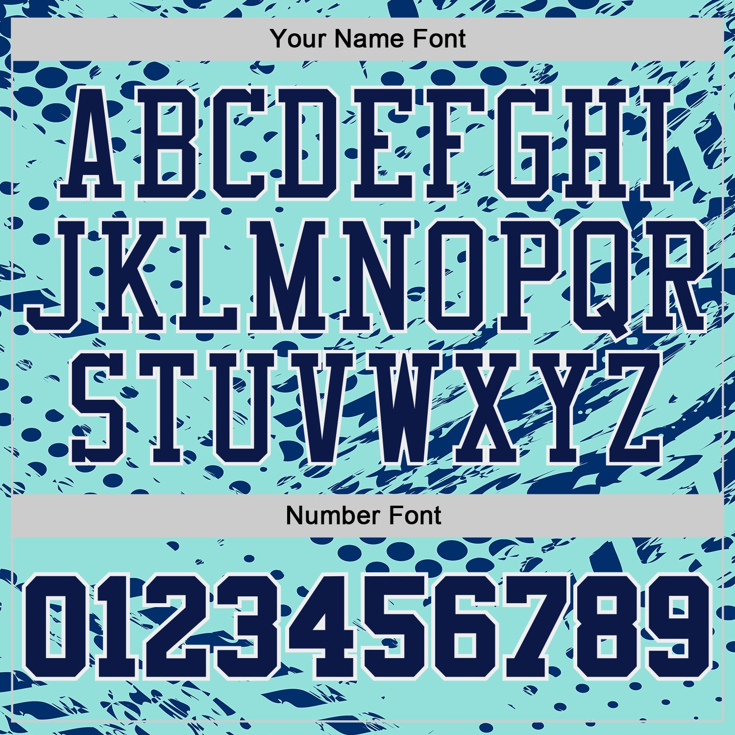 Custom Ice Blue Navy-White Grunge Paint Splatter Brush Stroke Round Neck Sublimation Basketball Uniform Jersey view 4