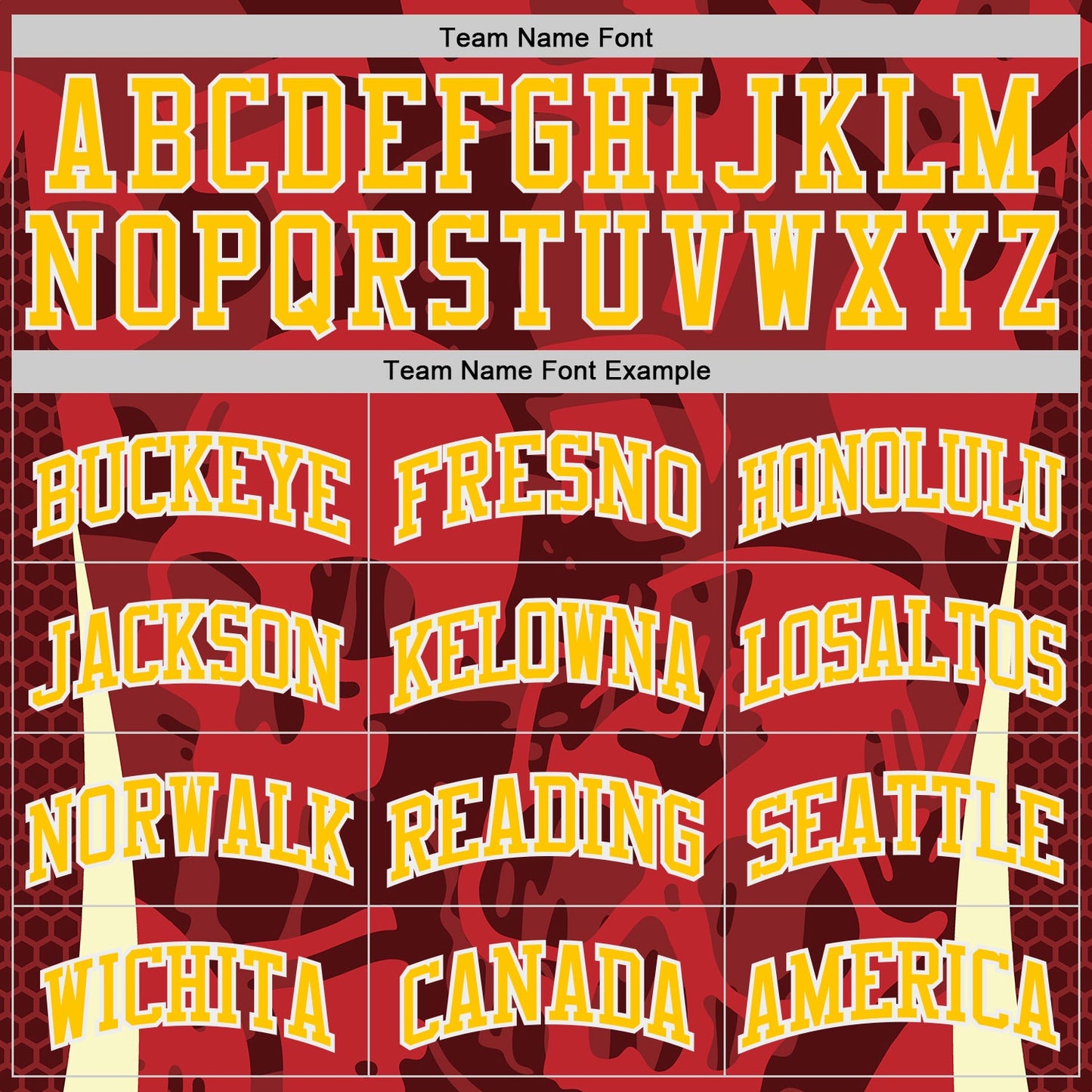 Custom Red Yellow-White Gothic Skulls Round Neck Sublimation Basketball Uniform Jersey view 3