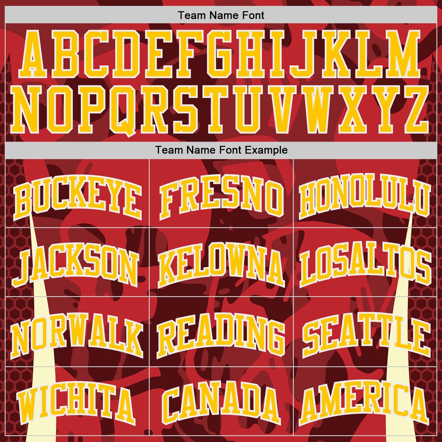 Custom Red Yellow-White Gothic Skulls Round Neck Sublimation Basketball Uniform Jersey view 3
