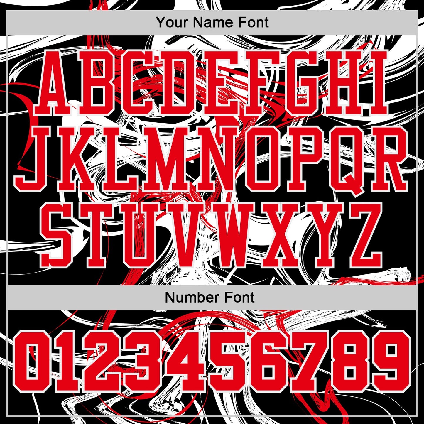 Custom Black Fire Red-White Glitch Skulls Round Neck Sublimation Basketball Uniform Jersey view 4