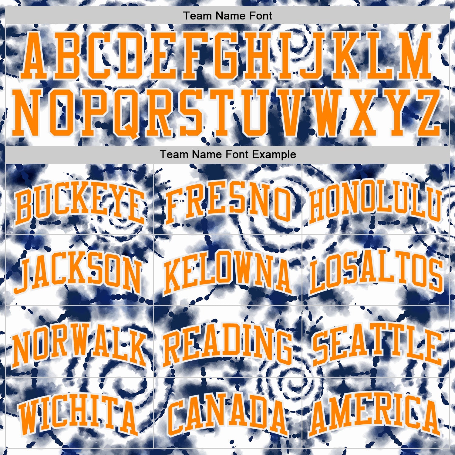 Custom Tie Dye Bay Orange-White Swirl Round Neck Sublimation Basketball Uniform Jersey view 3