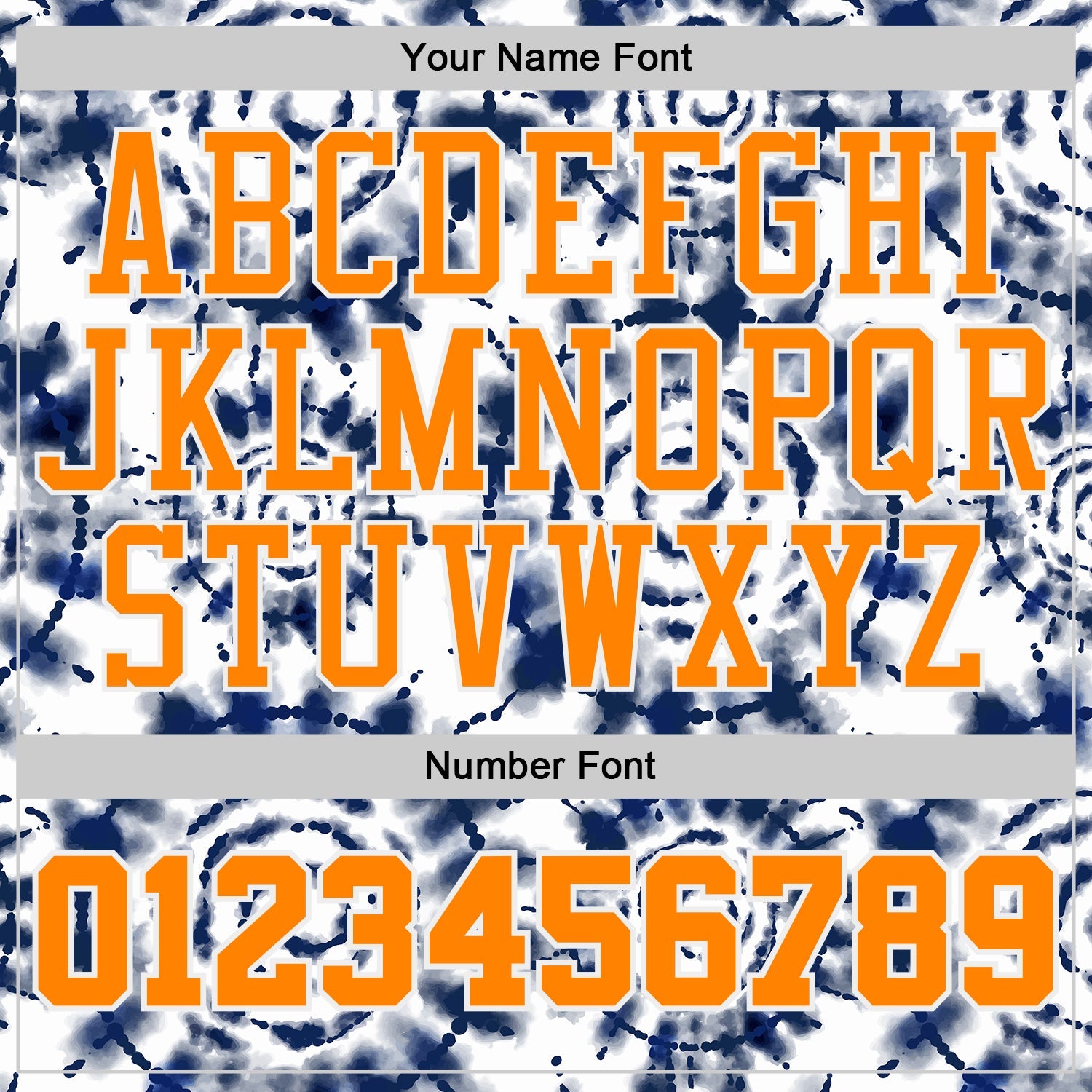 Custom Tie Dye Bay Orange-White Swirl Round Neck Sublimation Basketball Uniform Jersey view 4